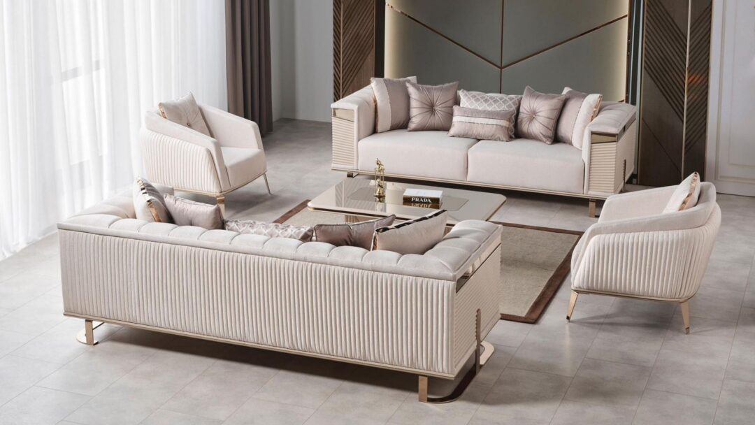 Deluxe Luxury Sofa Set