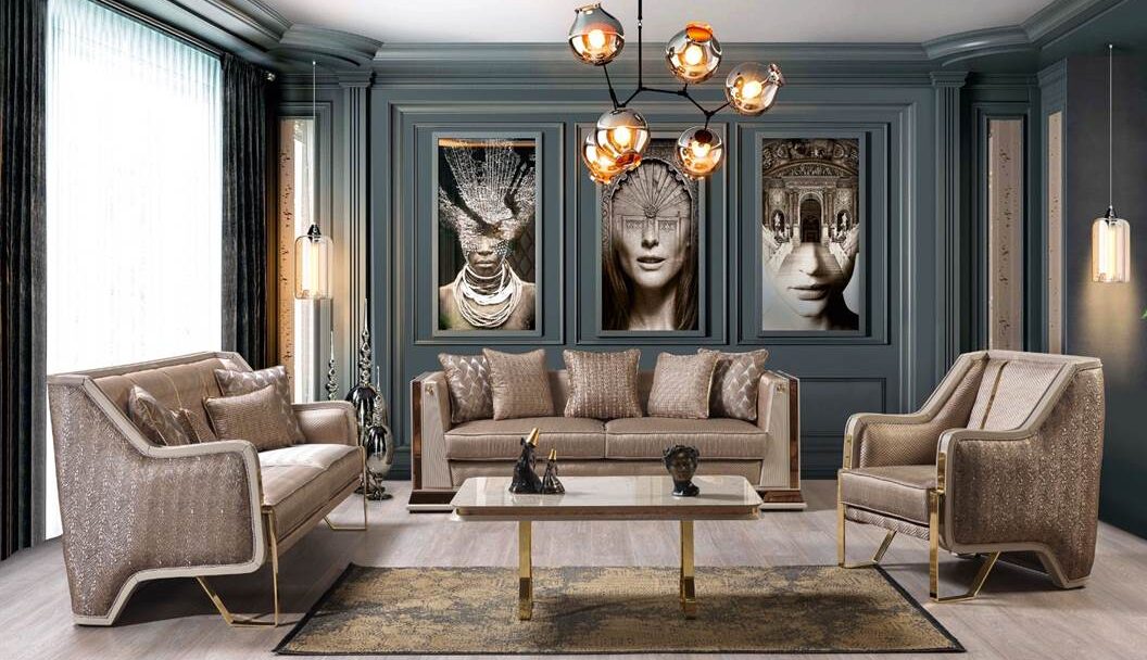 Valencia luxury sofa set