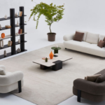 Prada sofa set in Vantage Furniture Abuja showroom
