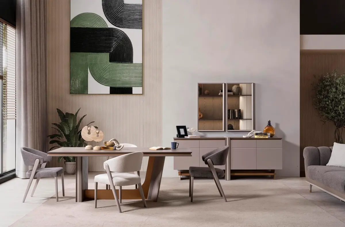 Aspendos Modern Dining set — Vantage Furniture