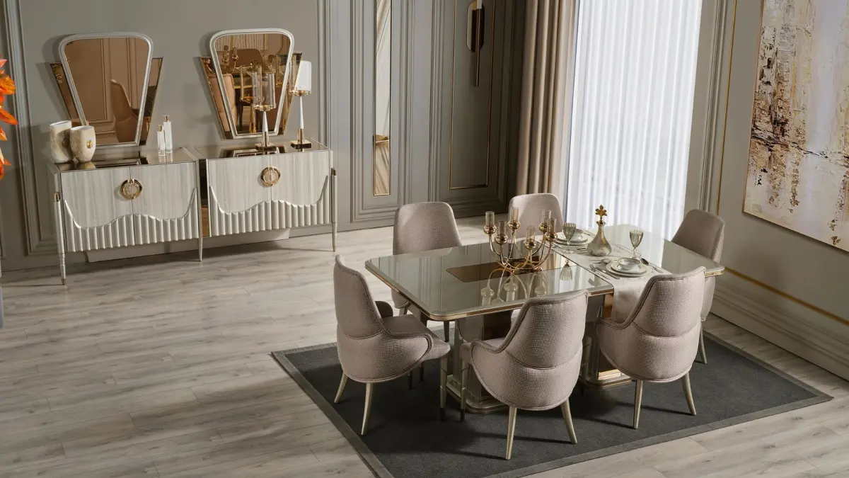 Galaksi luxury dining set — Vantage Furniture
