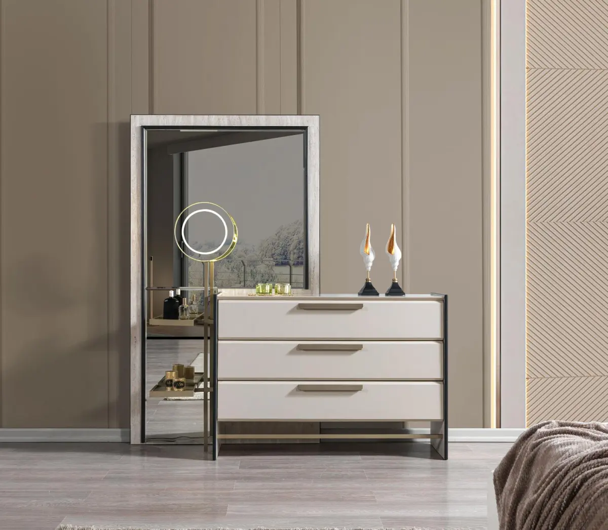 Anka Modern Bed — Vantage Furniture