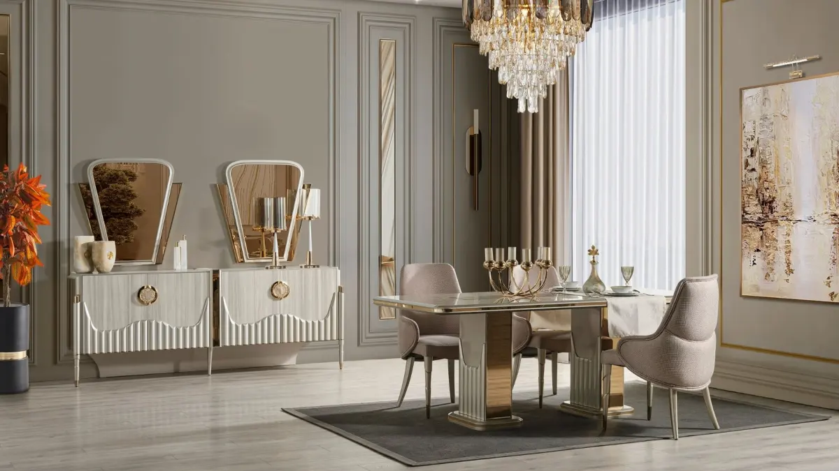 Galaksi luxury dining set — Vantage Furniture