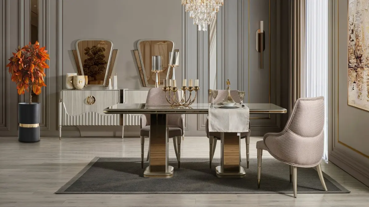Galaksi luxury dining set — Vantage Furniture