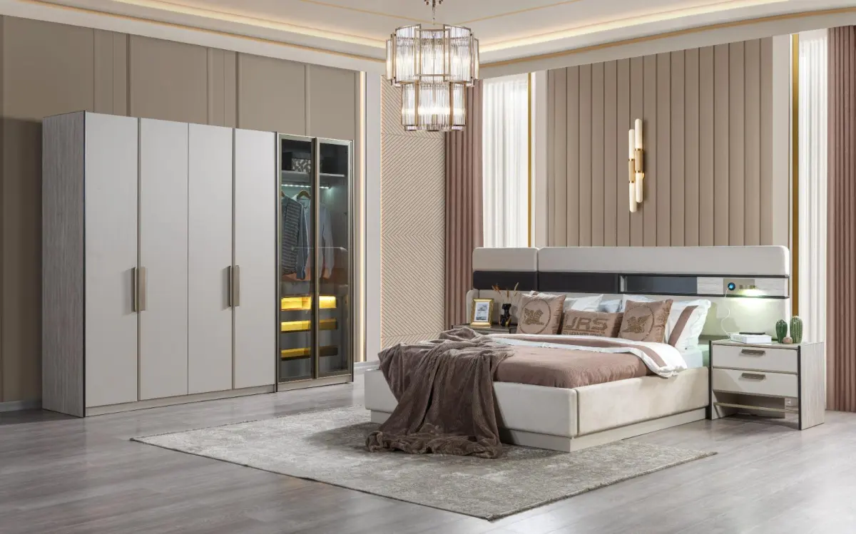 Anka Modern Bed — Vantage Furniture