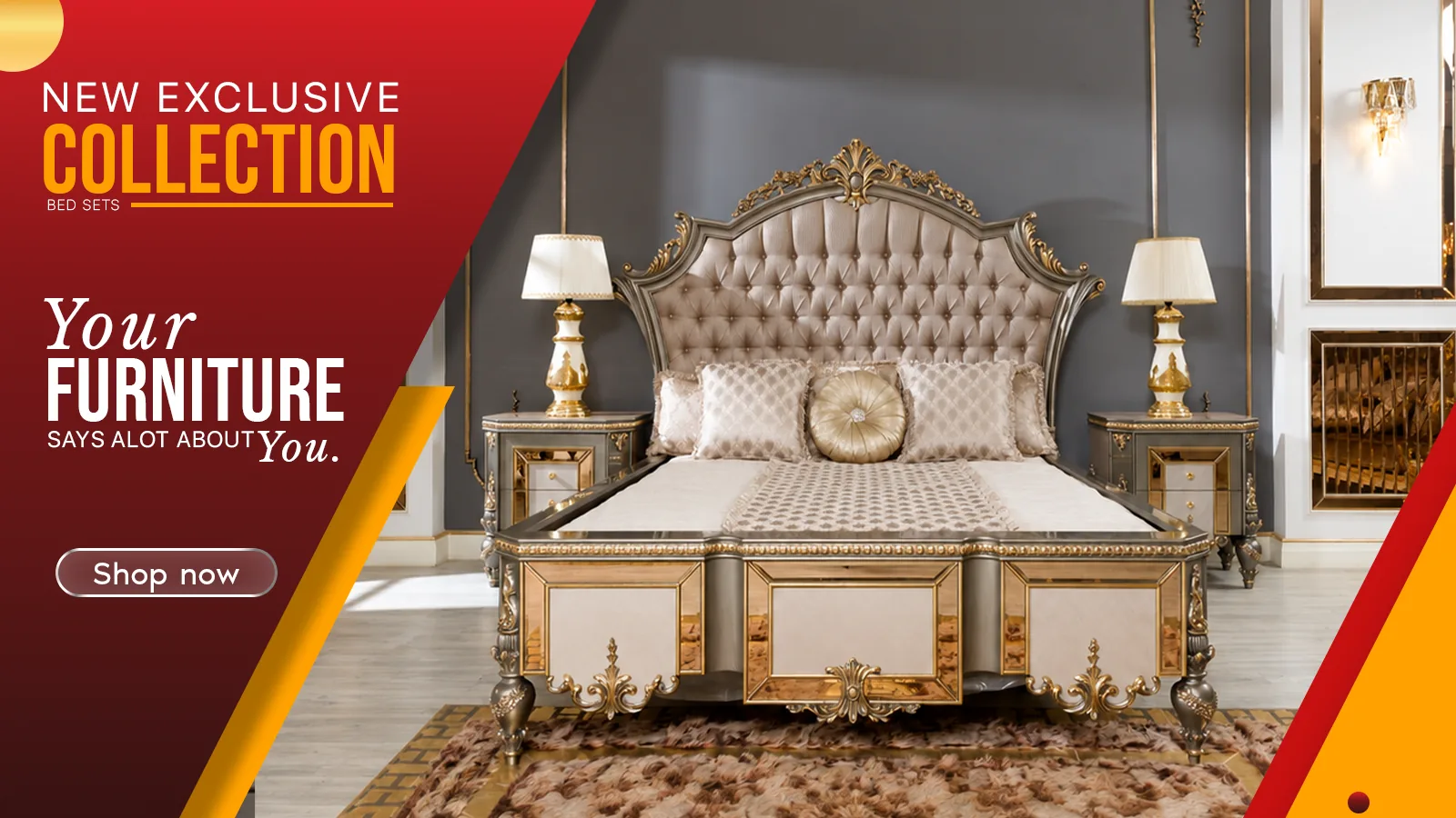 New exclusive collection of bed sets — Vantage Furniture. Shop now.