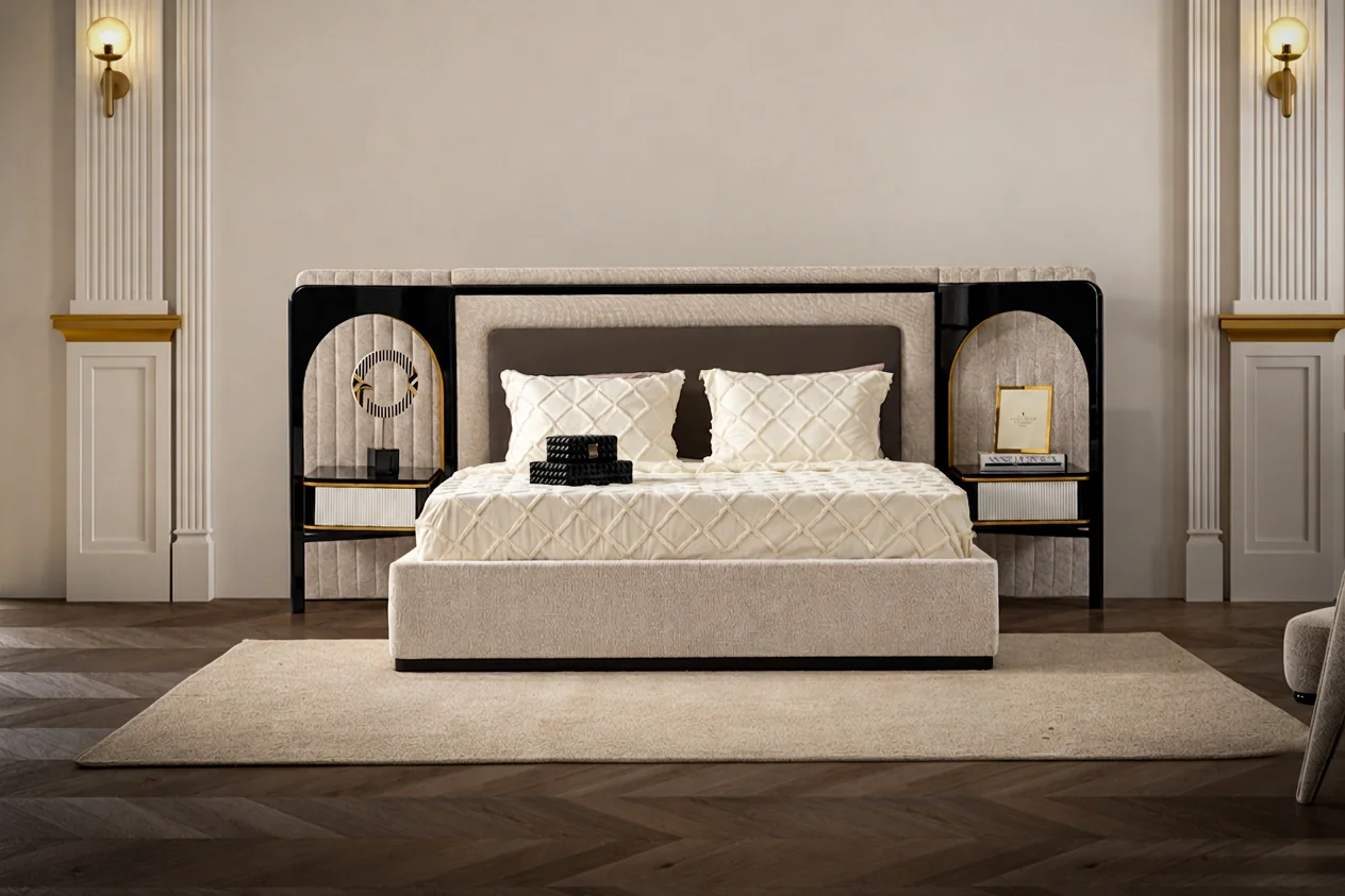 Bedroom — bed sets, wardrobes and mirrors
